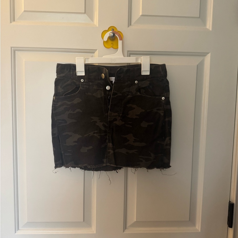 Camouflage Mini Skirt